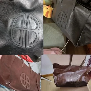 Vintage bag for women, large capacity, designer shoulder bags, luxury bag replica with upper handle, new, 2024 8 Main Sales Bag Replica - №7