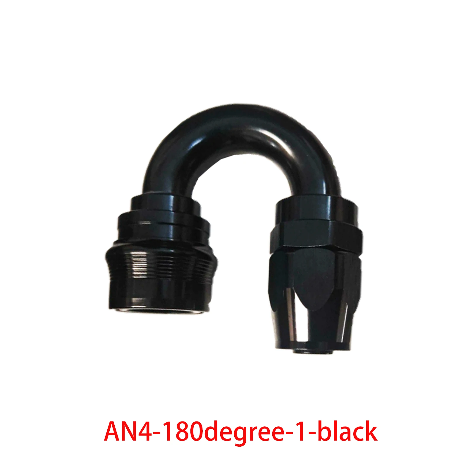 AN10 Slangaansluiting met snelsluiting -4AN -6AN -8AN -12AN ORB-adapter 0 ° /45 ° /90 ° /180 °   Draaibare aluminium fitting voor brandstofkoelerleiding