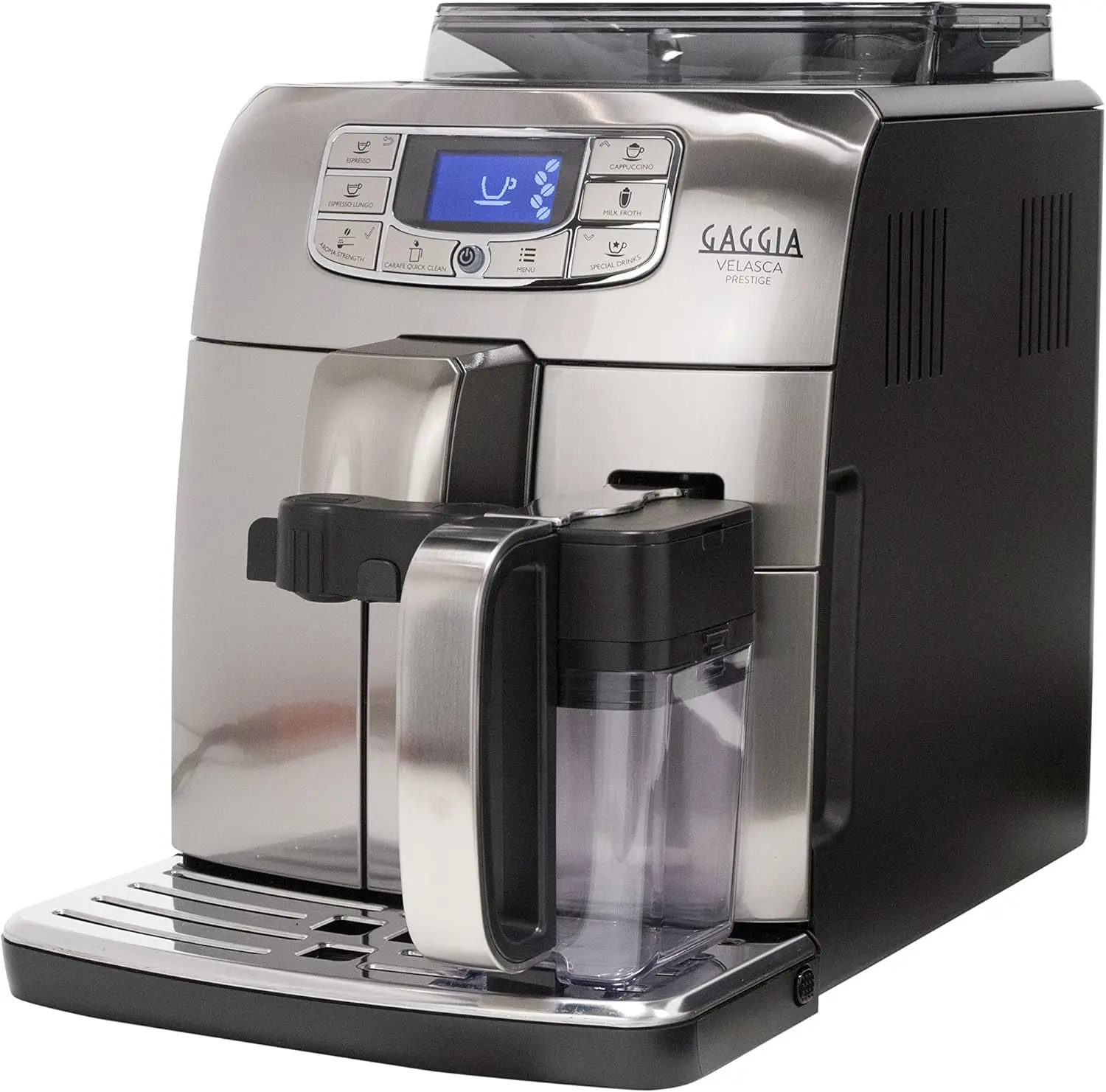 Velasca Prestige Espresso Machine, Stainless Steel, 54 ounces