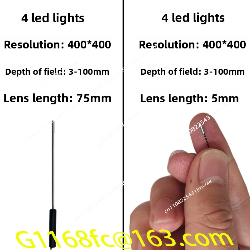 High Definition 1.0 | 1.6 | 1.8 | 2.2mm Ultra-fine Probe Box Domestic Waterway Inner Wall Pipeline Inspection
