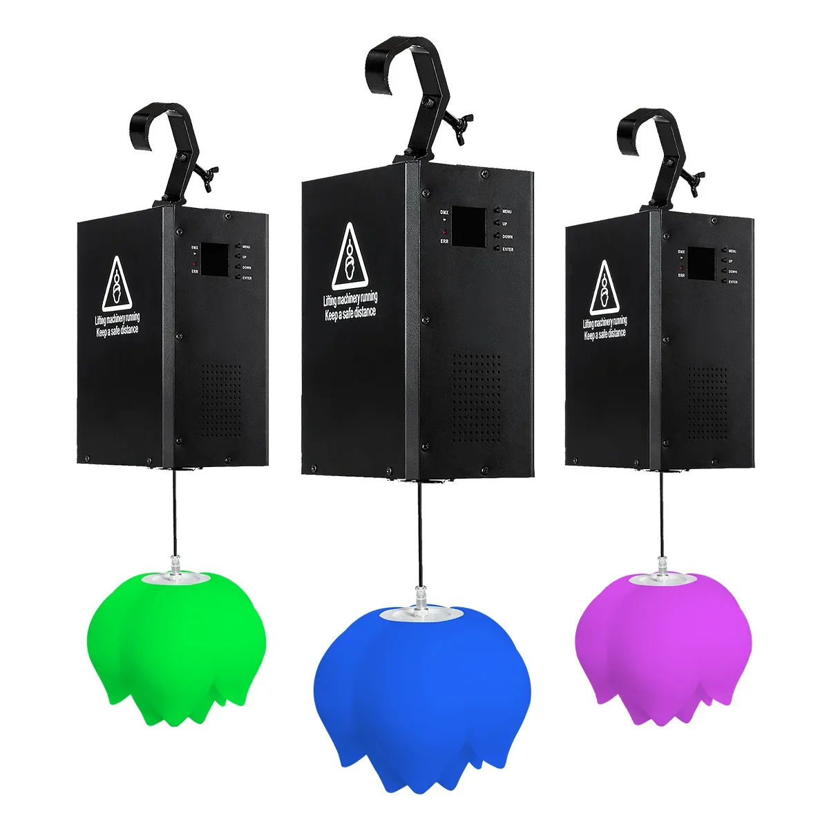 New kinetic lighting system dmx RGB kinetic light flower dj disco stage party lights