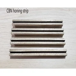 4Pcs Diamond Honing Strip, CBN Honing Strip, Suitable For H41 And H50 Honing Heads 80x8x8mm