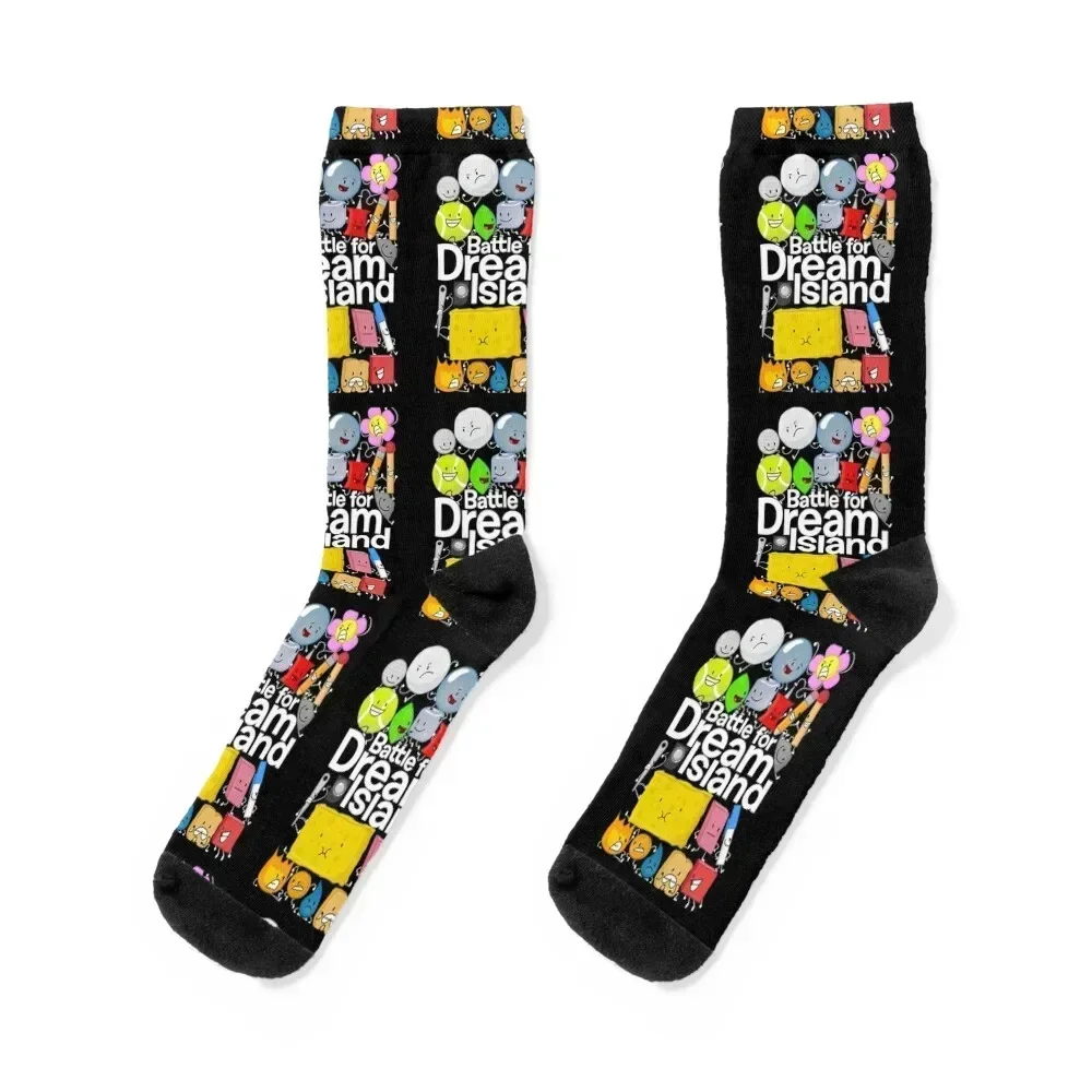 BFDI-Poster-Black-29Gift Socks funny gift japanese fashion essential cool Men Socks Luxury Brand Women's