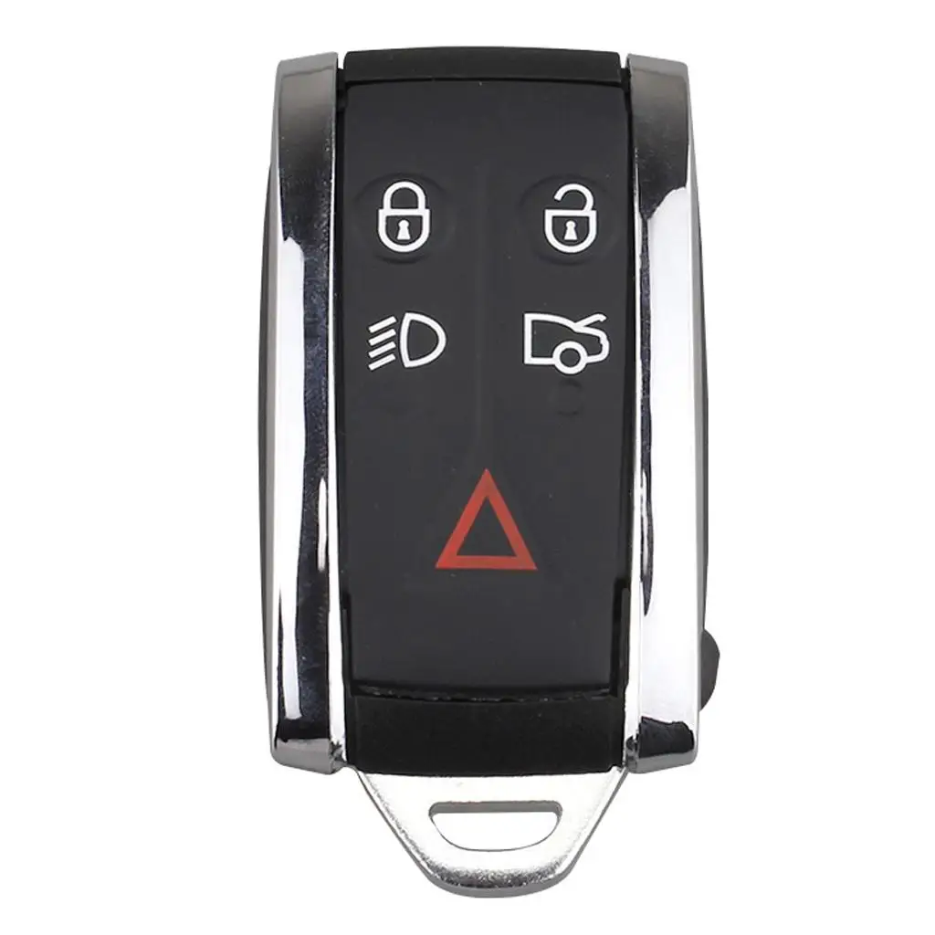 Replacement Keyless Entry Remote Control Key Fob Shell Case Cover with Blank Key for XF/XK/XKR/X-Type/S-Type