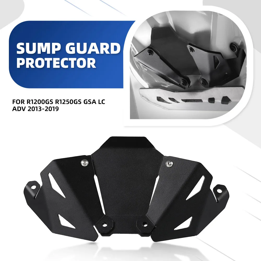 Sump Guard Extension Protection For BMW R1200GS R1250GS GSA LC ADV 2013 2014 2015 2016 2017 2018 2019 Engine Housing Protection