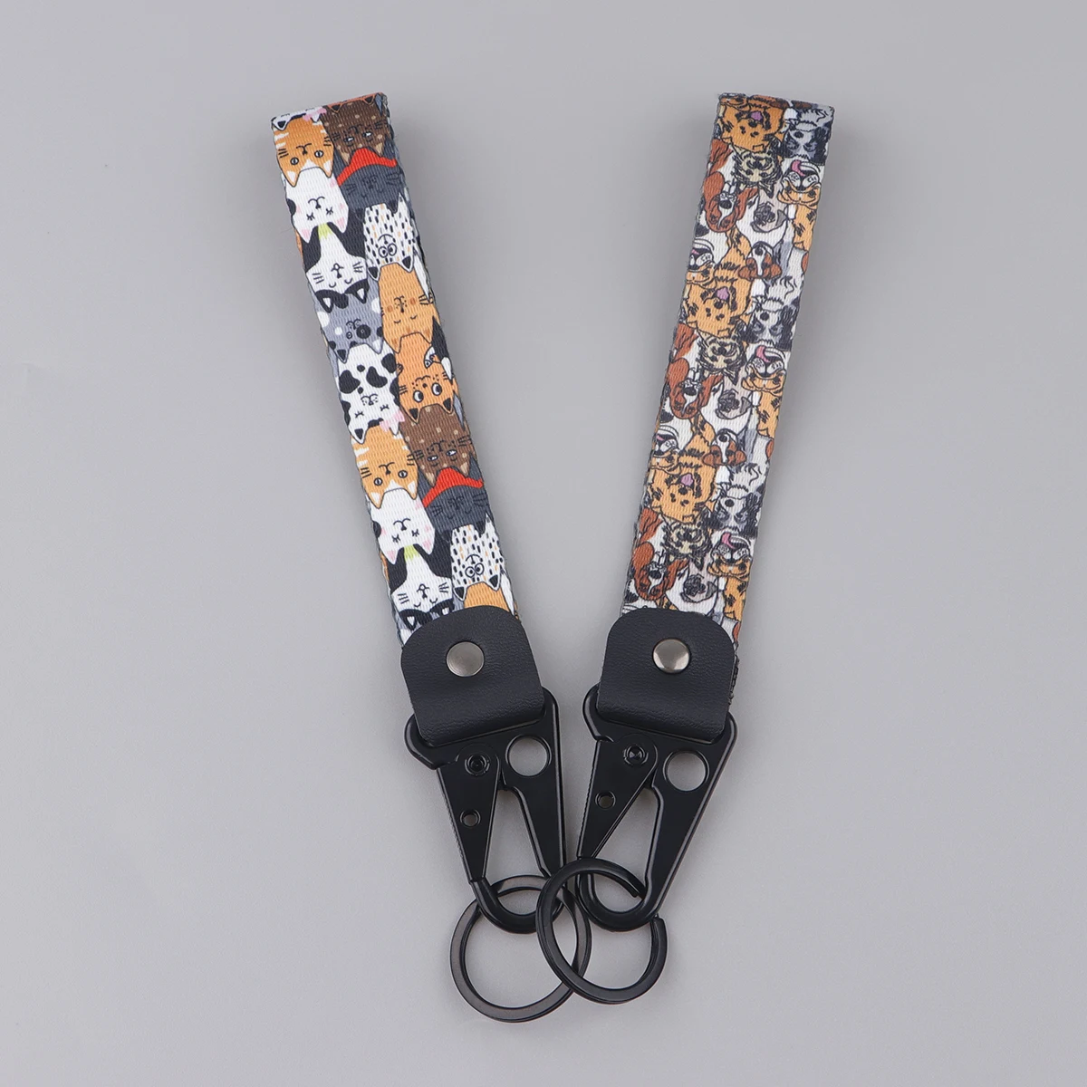 

Lovely Dog Eagle Beak Keychain Animal Short Lanyards Used in Phone Rope Badge Holder USB Pendant Portable Key Lanyard
