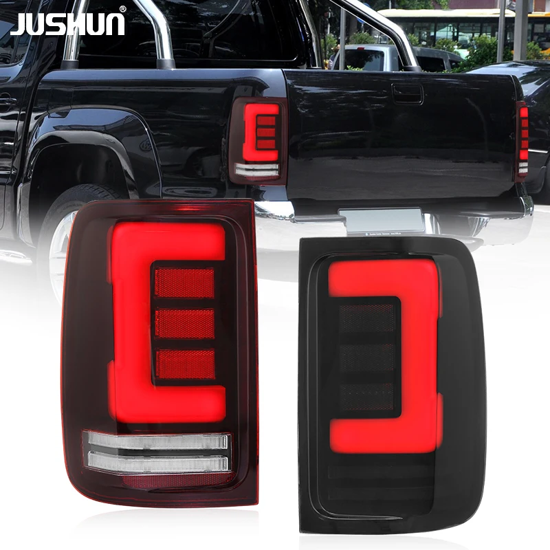 Waterproof LED Rear Tail Lamp With Dynamic Signal Compatible VW Amarok 2008-2020 Complete Brake Reverse Lamp Assembly