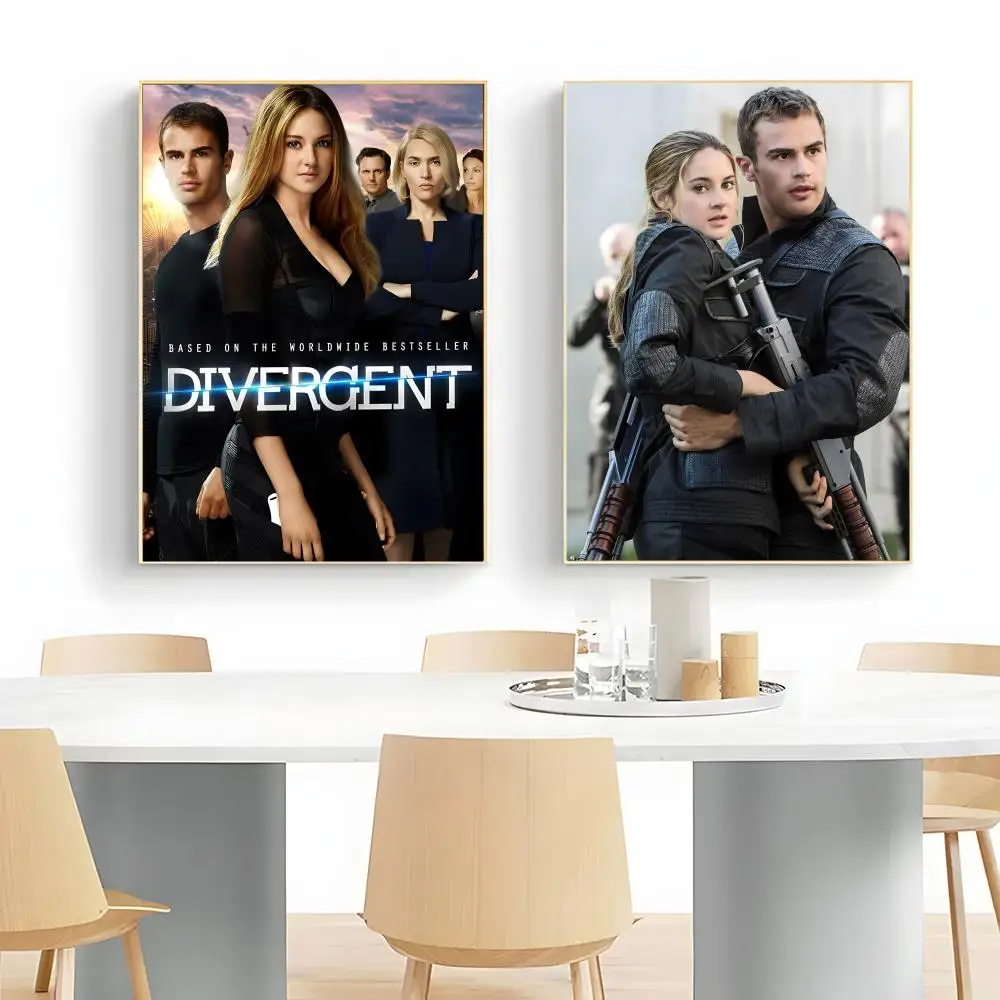 Fashion Epic Thrilling D-Divergent Poster Wall Art Print Decorative Mural Home Decor Gift Unframed