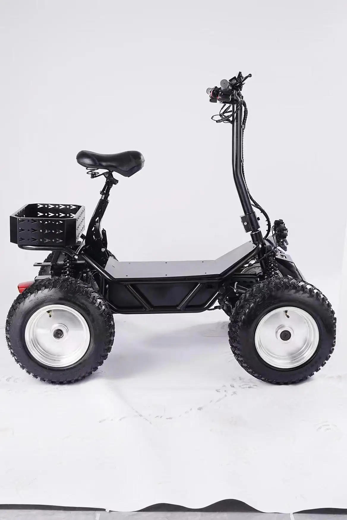 Scooter elétrico Off-Road dobrável para adultos, populares, 8000W, 60V, 50Ah, poder de montanha, ATV, Scooter elétrico