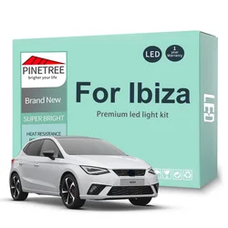 Led Interior Light Bulb Kit For Seat Ibiza 6L 6J 6P 6F 6KJ1 2002-2015 2016 2017 2018 2019 2020 Dome Trunk Bulb