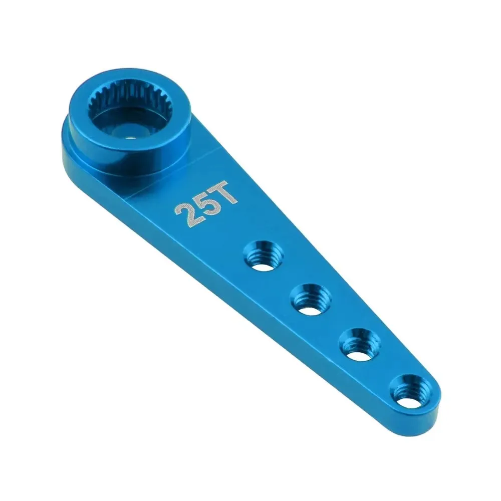 1pc Metal Steering Servo Arm Extended Servo Arm 25Tfor 1/10 RC Vehicle Futaba HSP Wltoys SCX01 Tracked Car Accessories