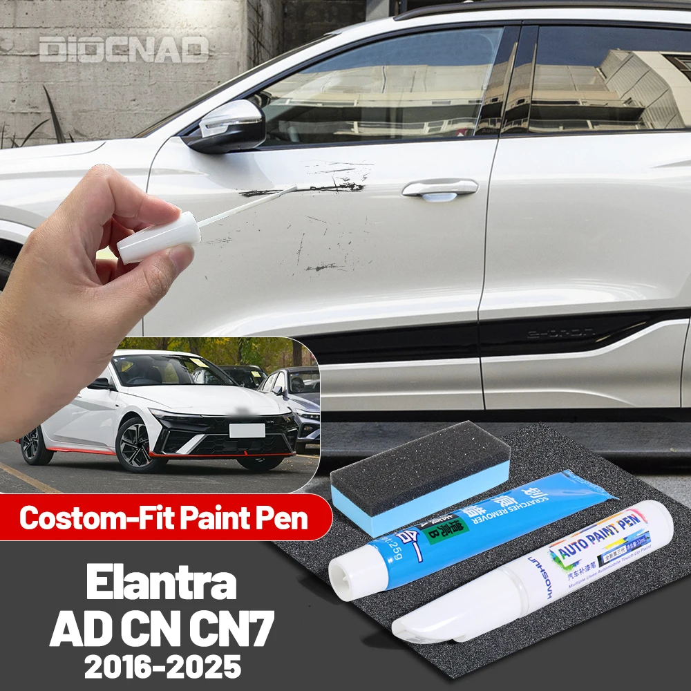 

For Hyundai Elantra AD MK6 CN CN7 MK7 2016-2025 2017 2018 Car Touch Up Paint Pen Scratch Repair Scratch Remover Paint Care