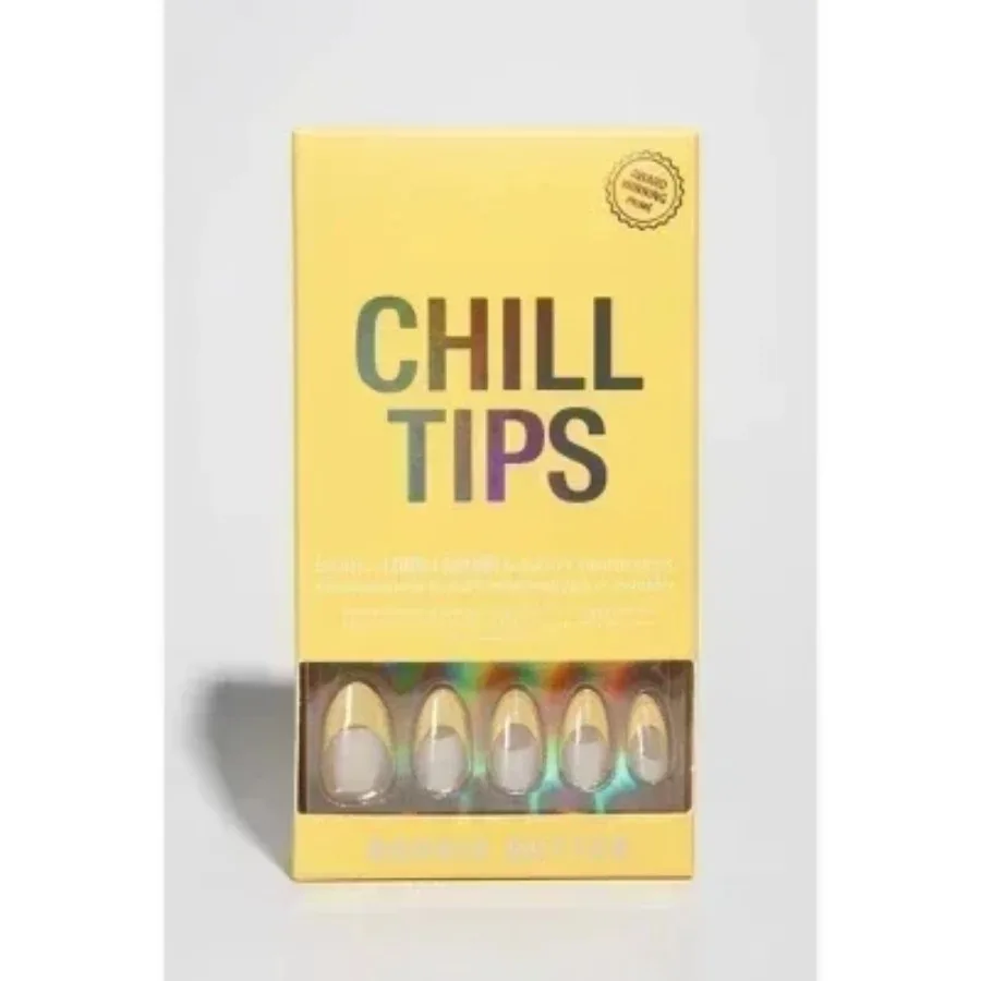 

Накладные ногти Chill Tips Press-On — масло Bougie — 24 карата