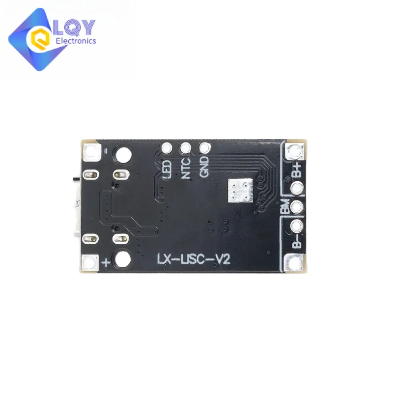 Type-C USB 2/3S BMS 15W 8.4V 12.6V 1.5A Lithium Battery Charging Boost Module With Balanced Support Fast Charge With Indicator