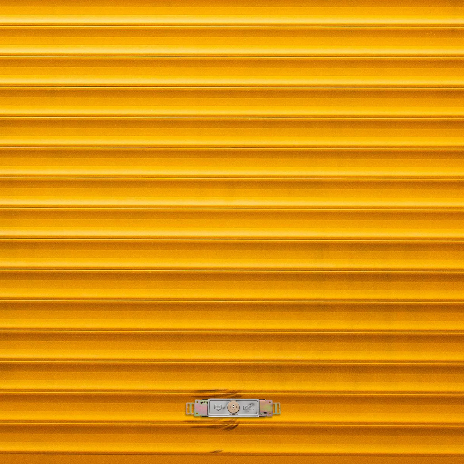 Cerradura de puerta con persiana enrollable, cerradura central con llave cruzada de acero resistente para garaje, almacén, protección antirrobo de seguridad