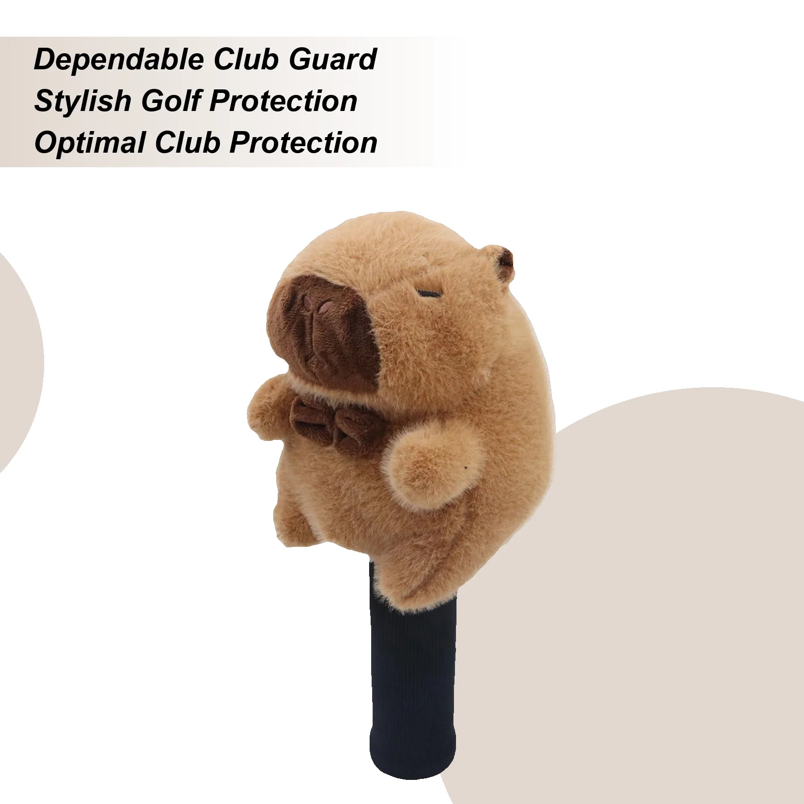 

Чехол на голову для гольфа с животными, забавный чехол на голову для гольф-клуба для водителя, плюшевая защитная клюшка с изображением животных для женщин и мужчин