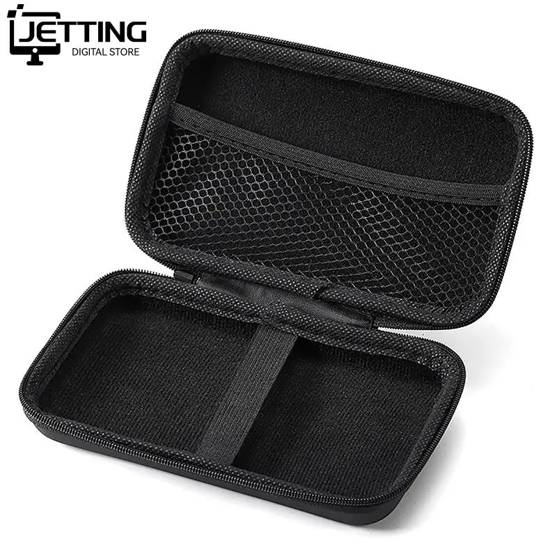전자 여행 주최자 하드 휴대용 전원 은행 케이스 충격 방지 운반 케이스 충전 케이블용 하드 보호 EVA 케이스