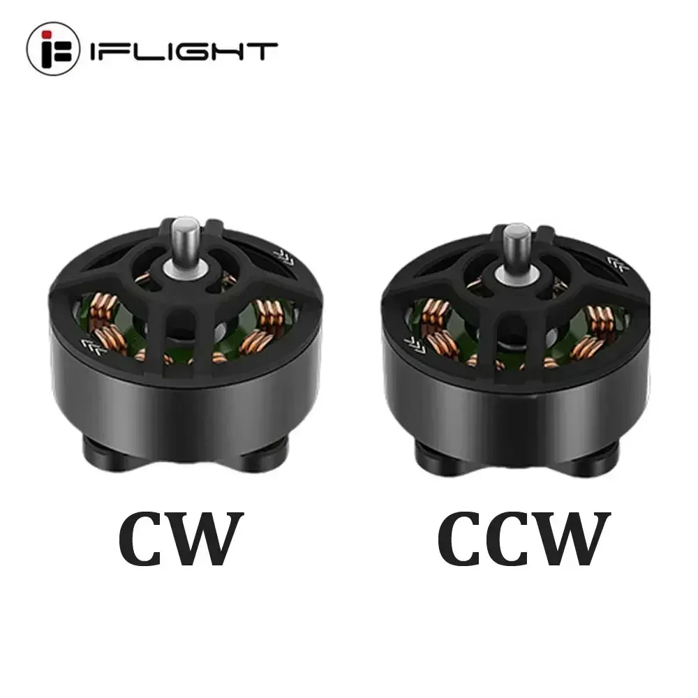 

Мотор iFlight Defender 20, 1204, 6200 кВ, с валом 1,5 мм для гоночного дрона RC FPV, фристайла, самолетов БПЛА дальнего действия