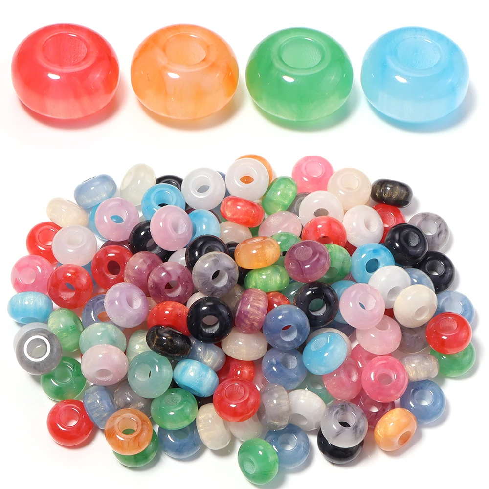 Resin Crafts Diy - 10 stuks/lot 8X14mm Harskralen Goudfolie Grote