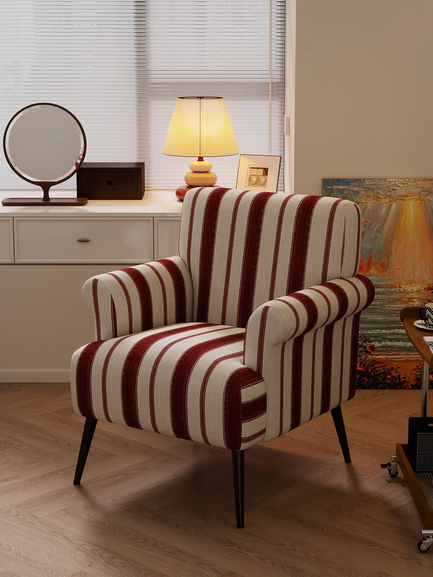 Reliable Distinctive Cushioned Living Room Chairs Ergonomic Cozy Sophisticated Living Room Chairs Chaise Salon Modern Furniture
