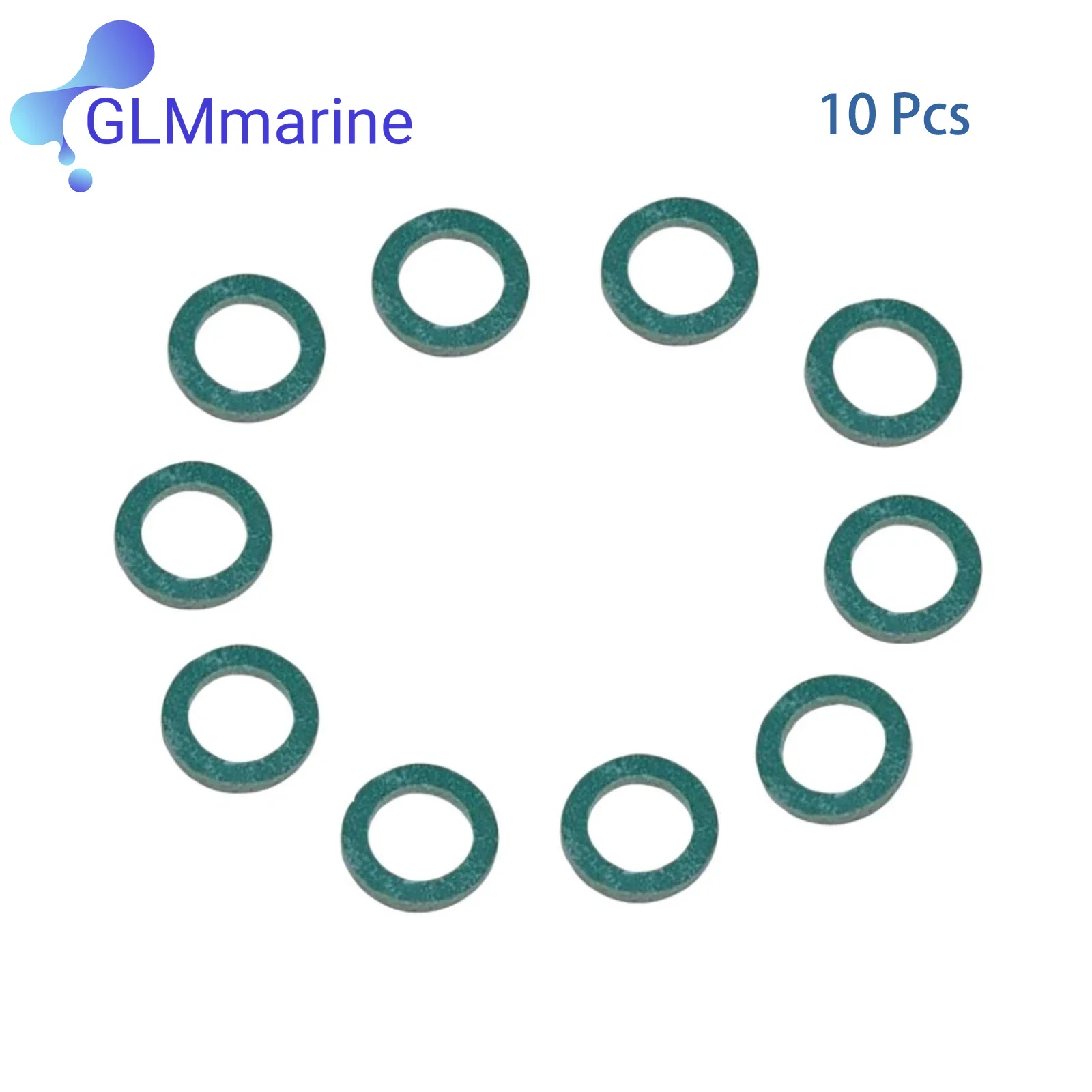 

10 Pcs Compatible with Suzuki Marine 59178-97J00 Outboard Engine Motor GearCase Drain Plug Gasket DF 2.5 To 30 HP Motors