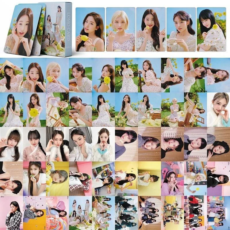 K32X55 2023 New IVE Peripheral Card Rei Anyu Zhen Gaeul Zhang Yuanying LIZ LOMO Received