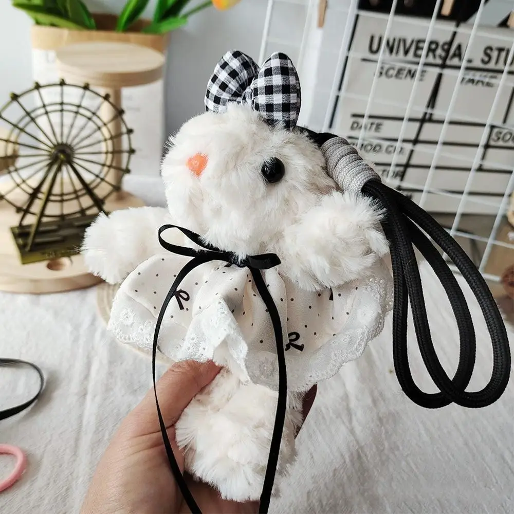 

Новый кулон в виде кролика, мультяшный брелок с бантом, висячие уши, украшения, подарки