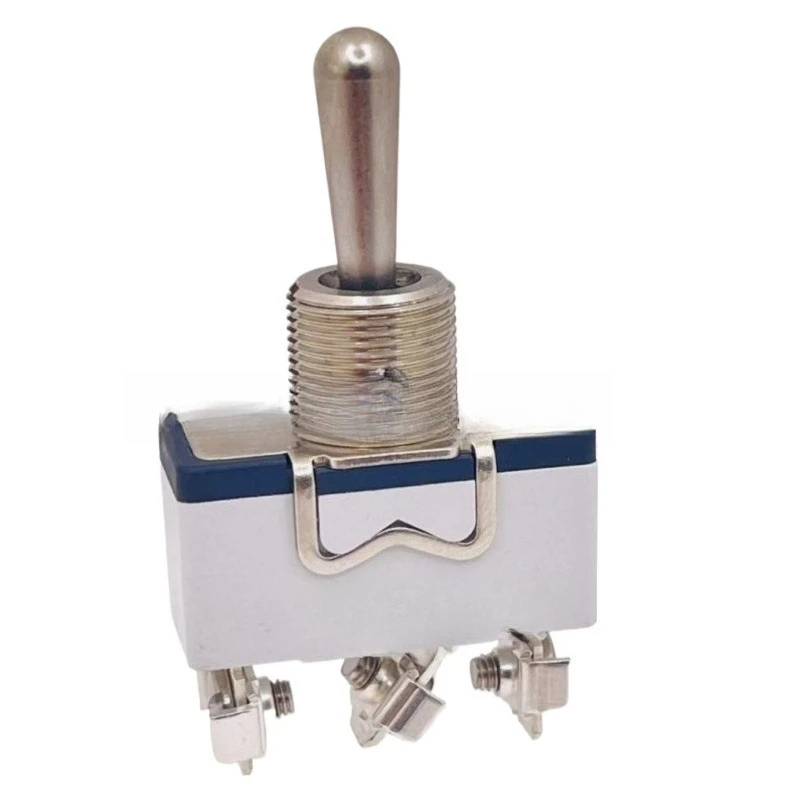 Waterproof Toggle Switch 637HK M12 Thread 3 Position Double Momentary MOM-OFF-MOM Replacement Part