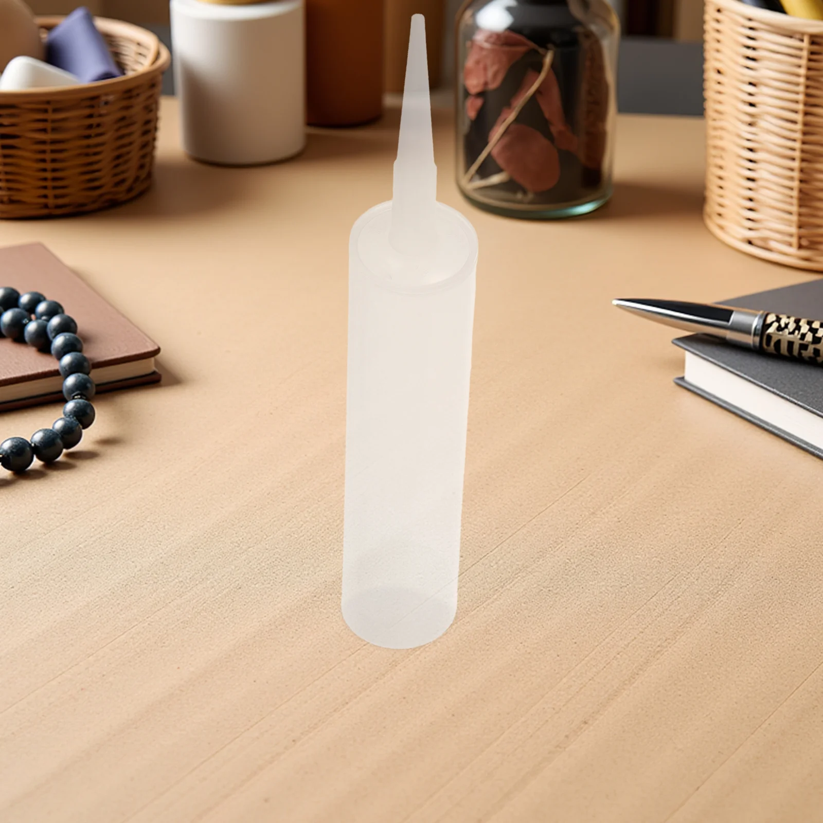 

4 pcs Empty Glue Bottles 300 Ml Plastic Leak Proof Dispenser Clear Storage Tube For Crafting Liquid Application Refillable Small