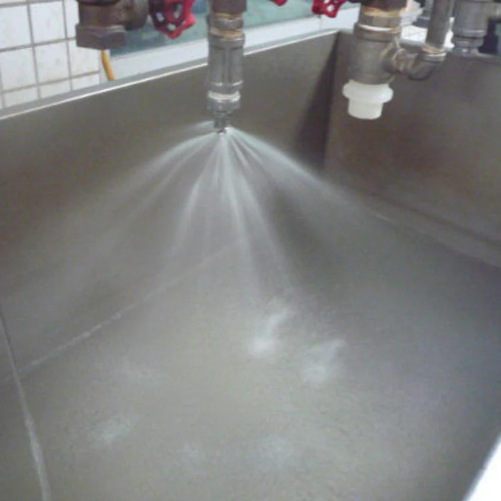 Stainless Steel Water Fountain Nozzle Spiral Spray Head for Spraying Cleaning and Wastewater Disposal