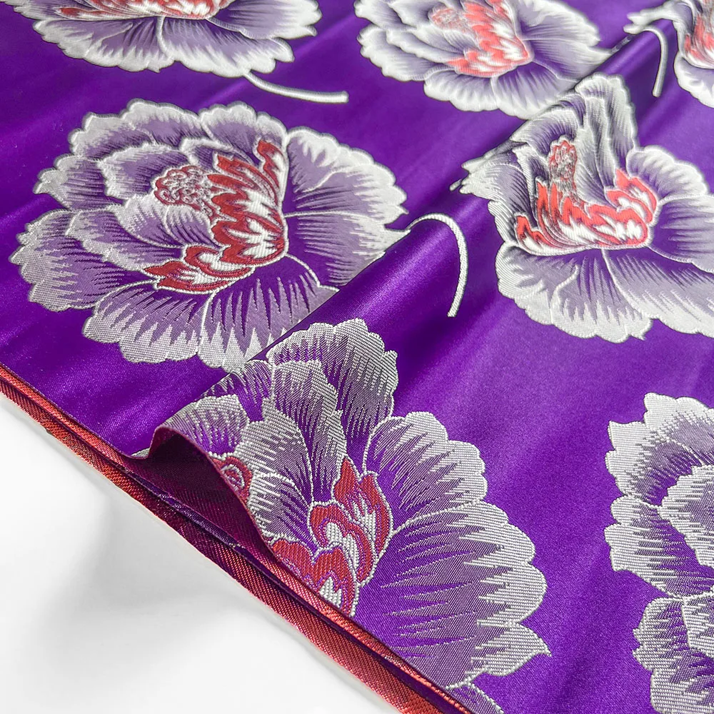 الدمشقي الساتان الديباج الجاكار النسيج خمر الأزهار الوريد للخياطة معطف الستار مفرش المائدة وسادة أريكة وتنورة الملابس