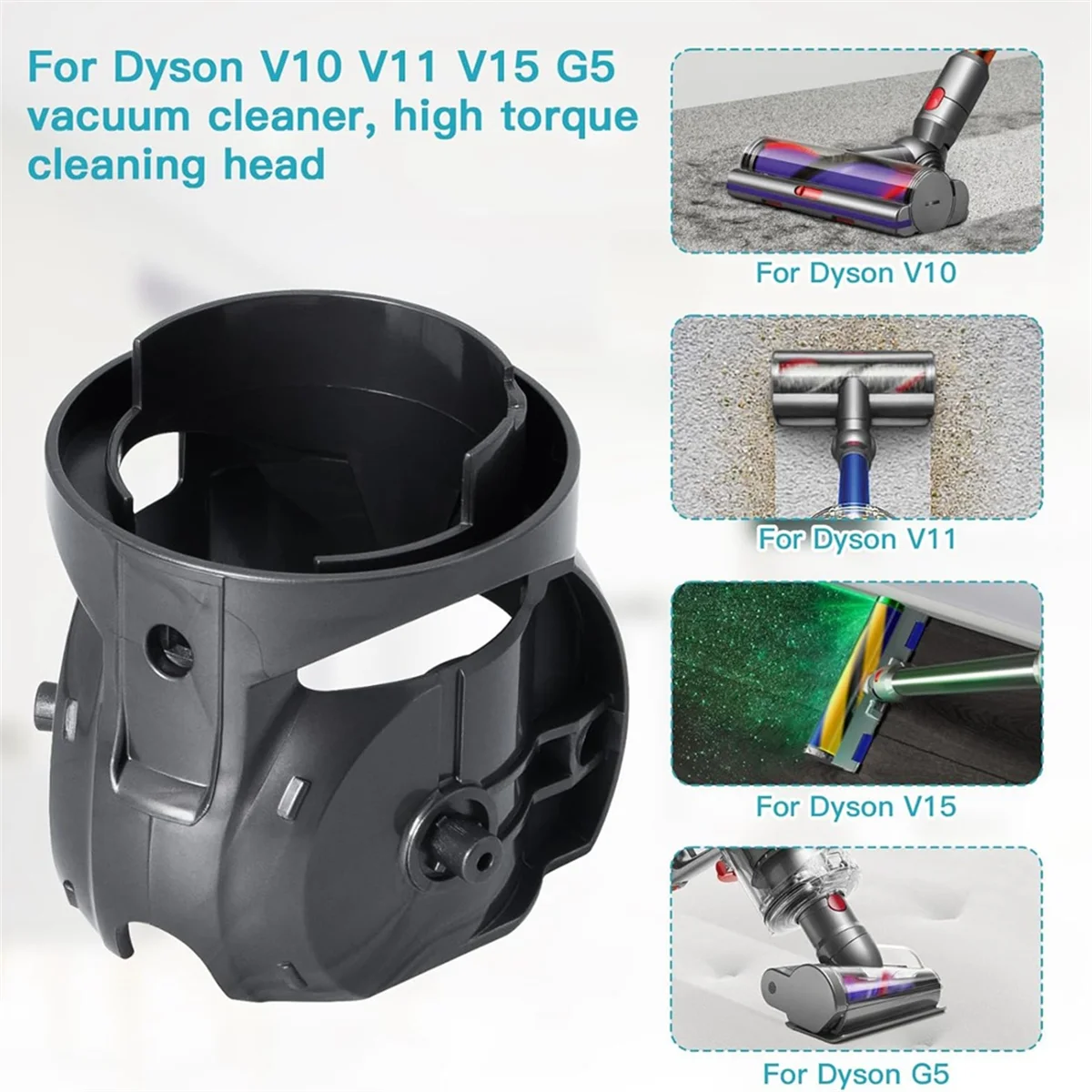 BISM1 อะไหล่สําหรับ Dyson V10 V15 V11 G5 เครื่องดูดฝุ่น,แรงบิดสูง,100W,แรงบิดสูงหัวทําความสะอาด