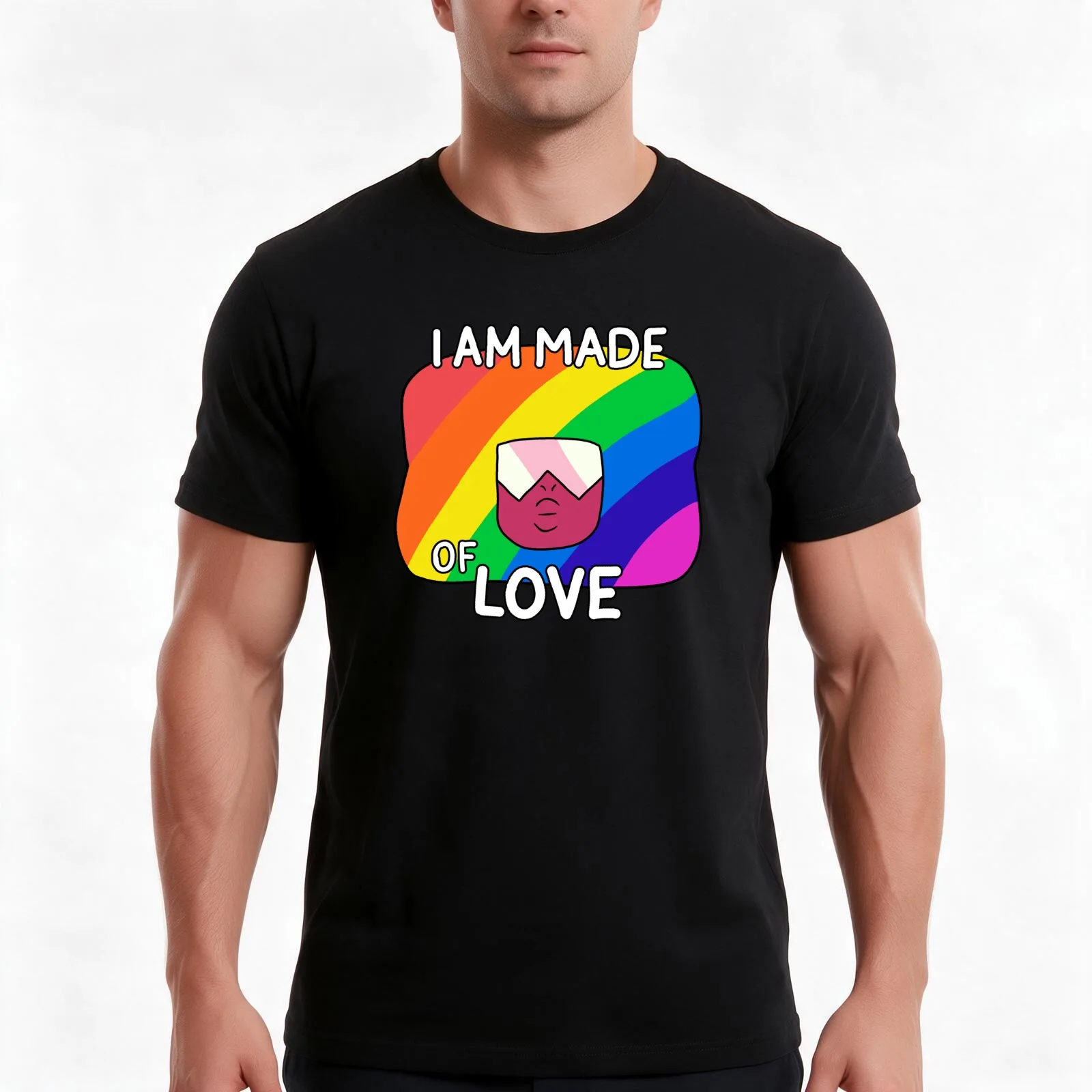 Camiseta de Granate - Steven Universe, camiseta de algodón informal para el verano, camisetas de estilo urbano de corte amplio, estampado gráfico de estilo vintage, unisex, para hombres y mujeres.