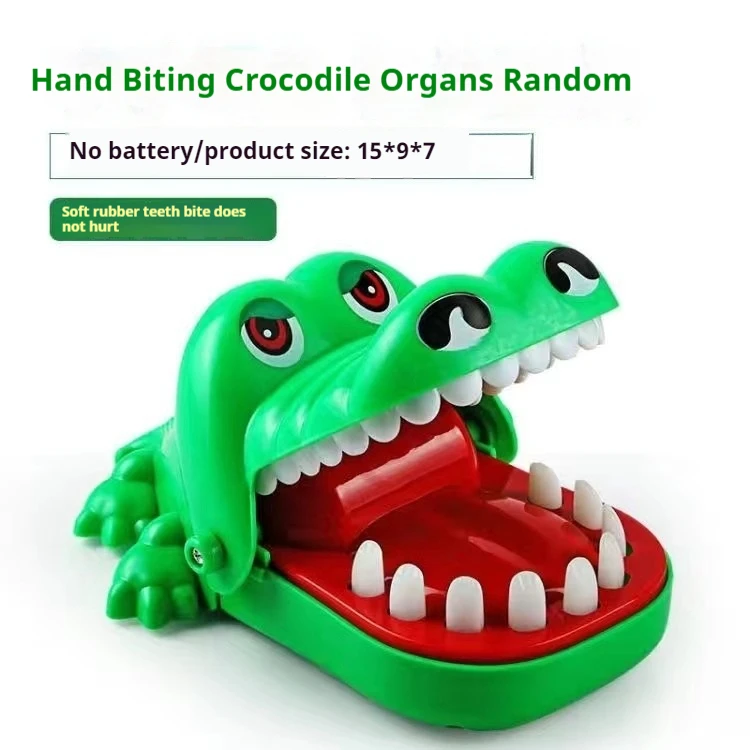 Crocodiler Teeth Toys Alligator Biting Finger Dentist Games Jokes Game Of Luck Pranks Funny Holiday Party Family Games Kids Toys