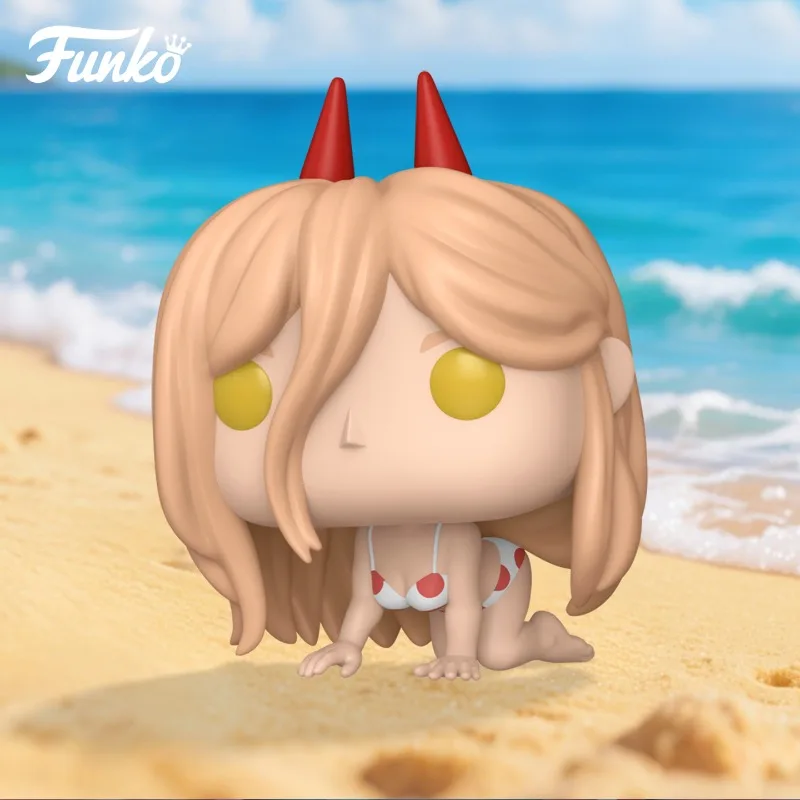 Funko POP Original Chainsaw Man Anime Figure Power 1975 Action Figure Toys for Boys Girls Gift Collectible Model Ornaments