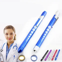 LED Medical Clinical Pen Light Ophthalmic Pupil Pen Light White / Yellow Light Medical Special ENT Examination Lamp