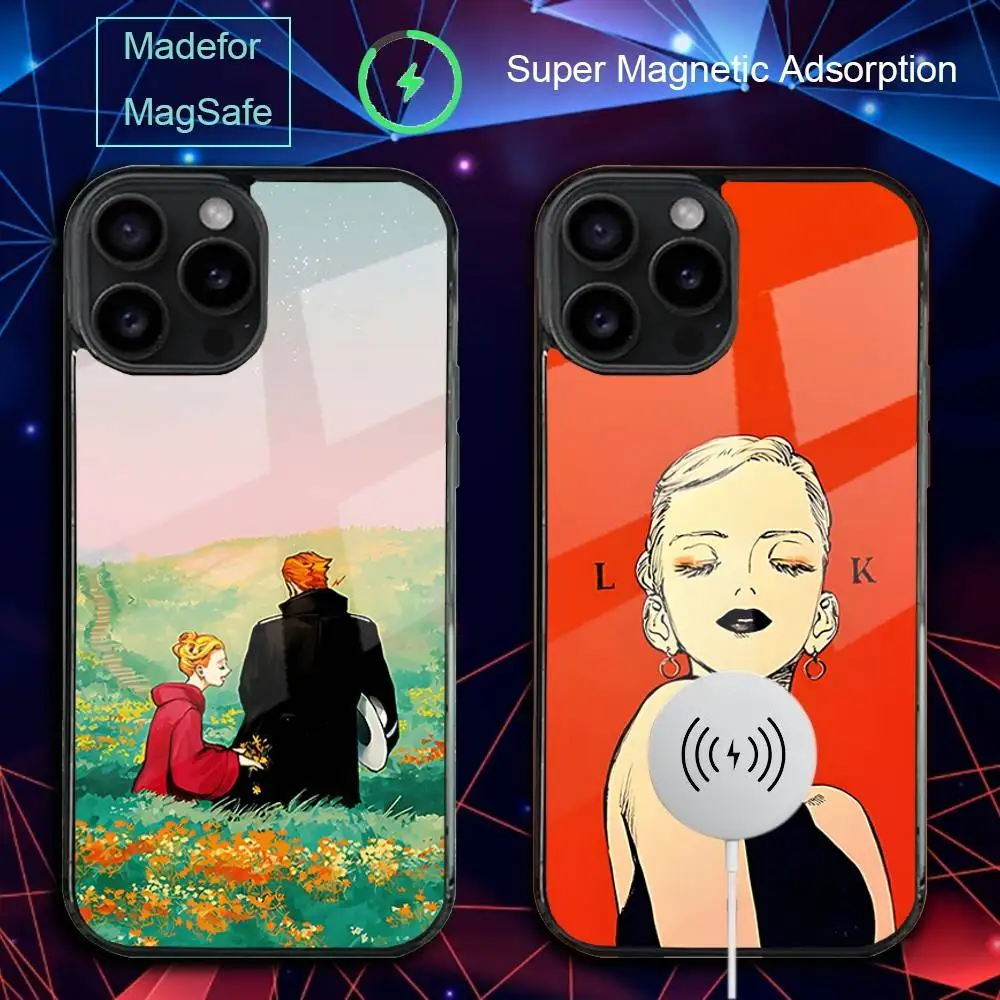 

V-Veil Novel Kotteri Phone Case For iPhone 17,16,15,14,13,12,11,Pro,Max,Plus,Mini,SE4,E Magnetic Magsafe Wireless Charging