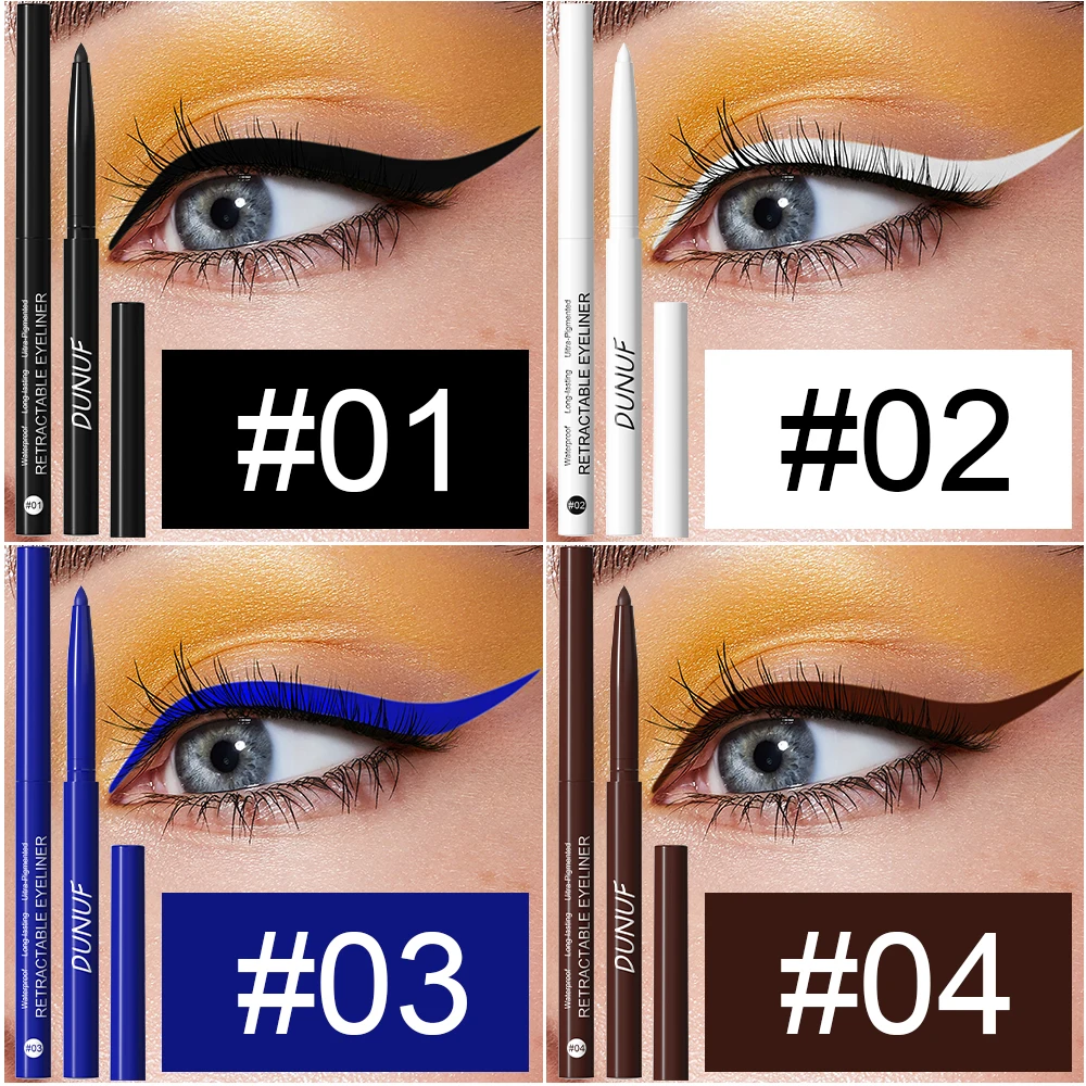 

4-Color Longwear Eyeliner gel pen– Waterproof & Smudge-Proof Formula for Precise, All-Day Definition
