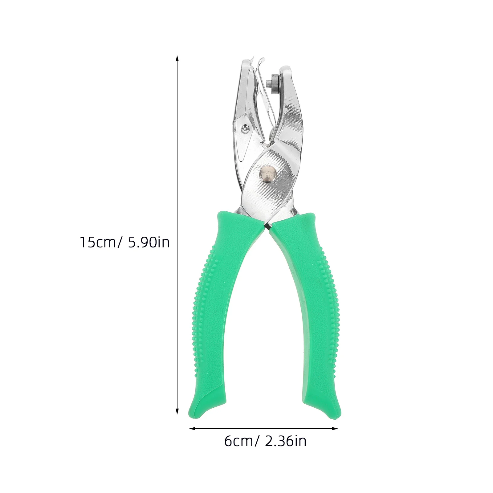 Handheld Loose-Leaf Hole Puncher Single Hole Punch For Diy Crafting Scrapbooking Planner Notebook Mini Paper Punch Tool Craft