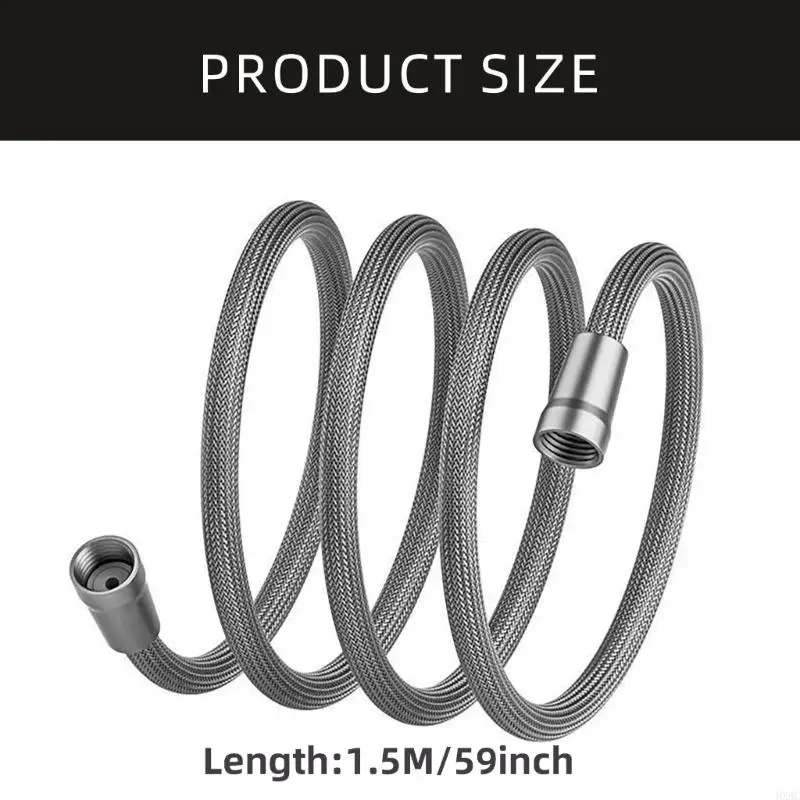 Flexible Toilet Hose Shower Hose Replacement for Bidet Sprayer & Shower Systems HX6C