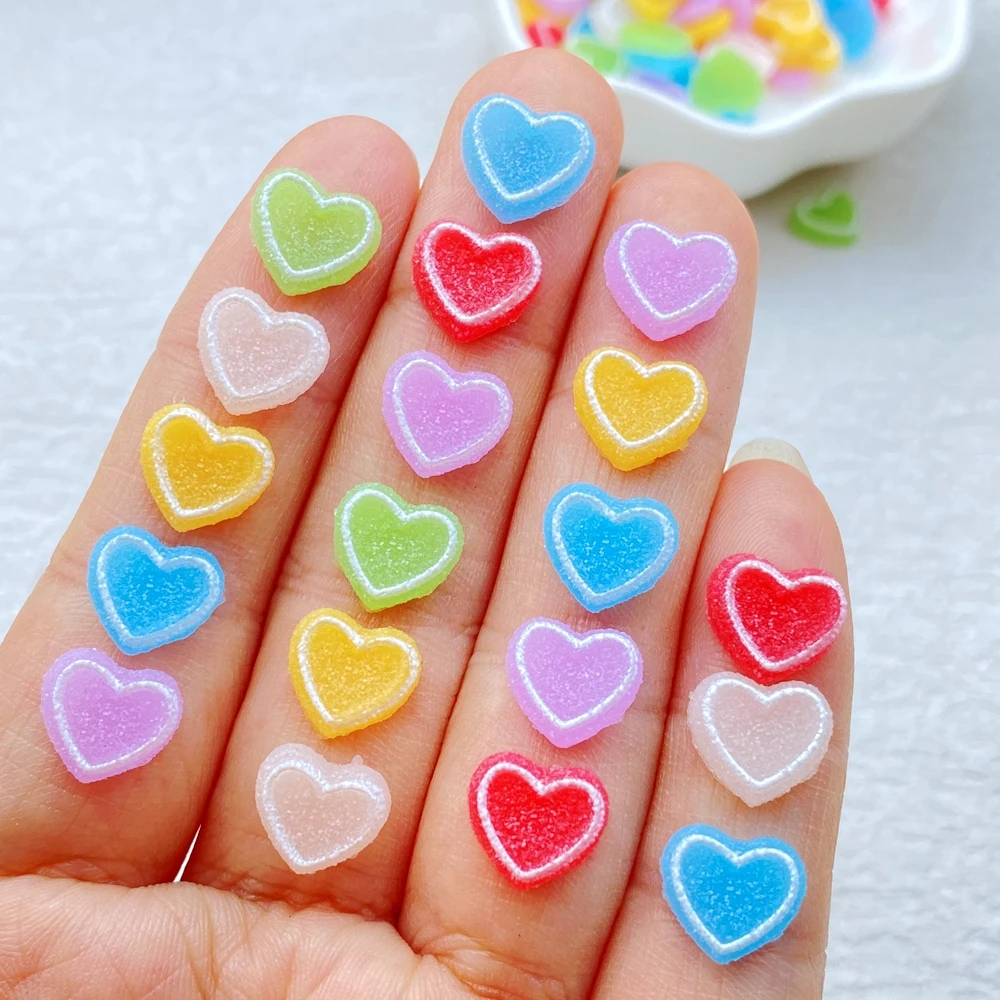 Resin Art Workshop - 50pcs Resin Cute Mini Cartoon Colorful