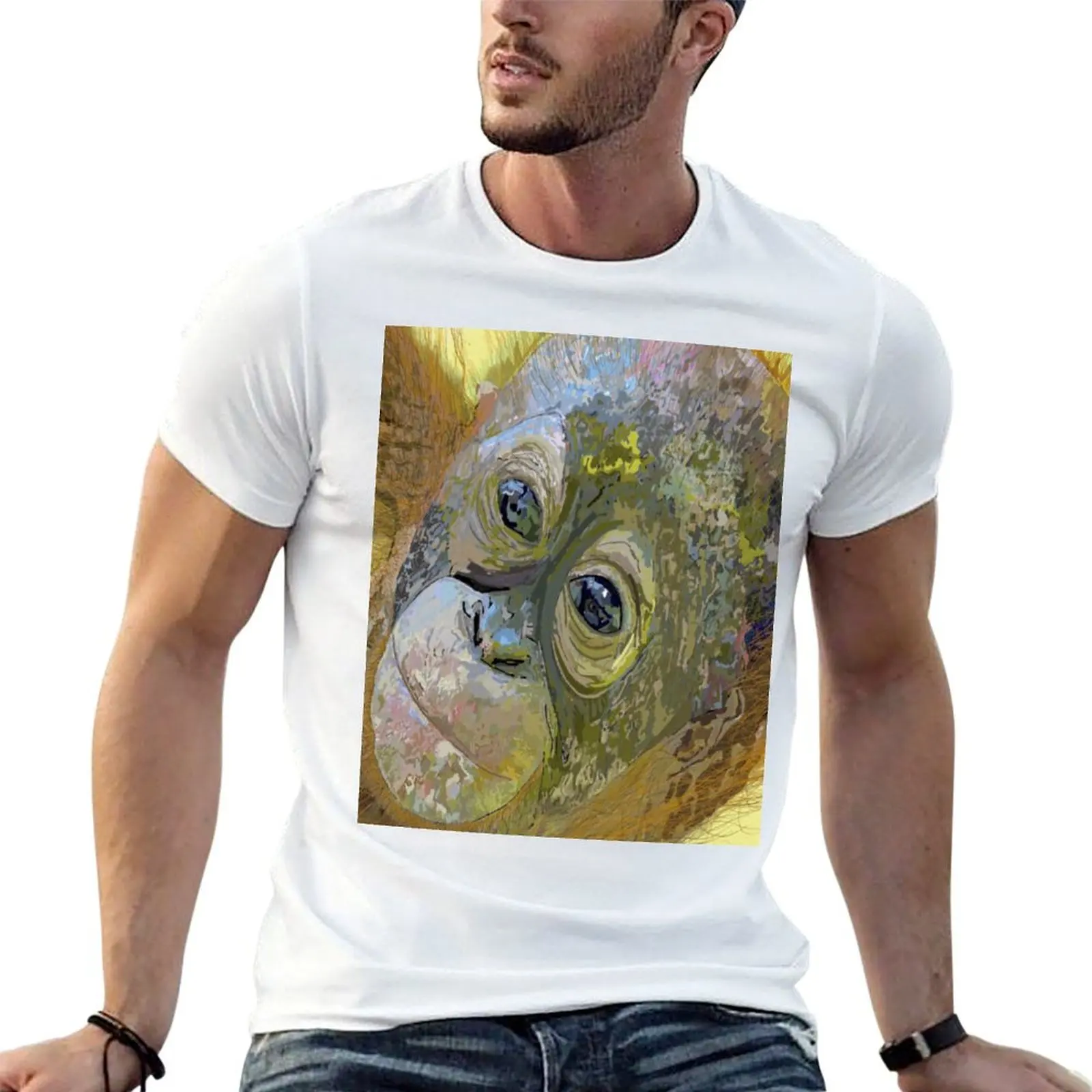 

Beryl the Orangutan T-Shirt tops hippie clothes men clothings