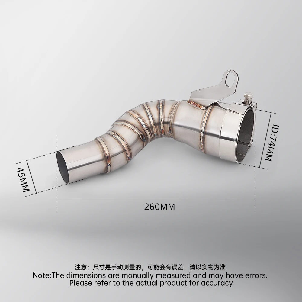 

Для Hass Jl 401 VITPILEN 401 125 250 SVARTPILEN Science 401 2020-2022 соединение выхлопной трубы мотоцикла оригинальная выхлопная труба