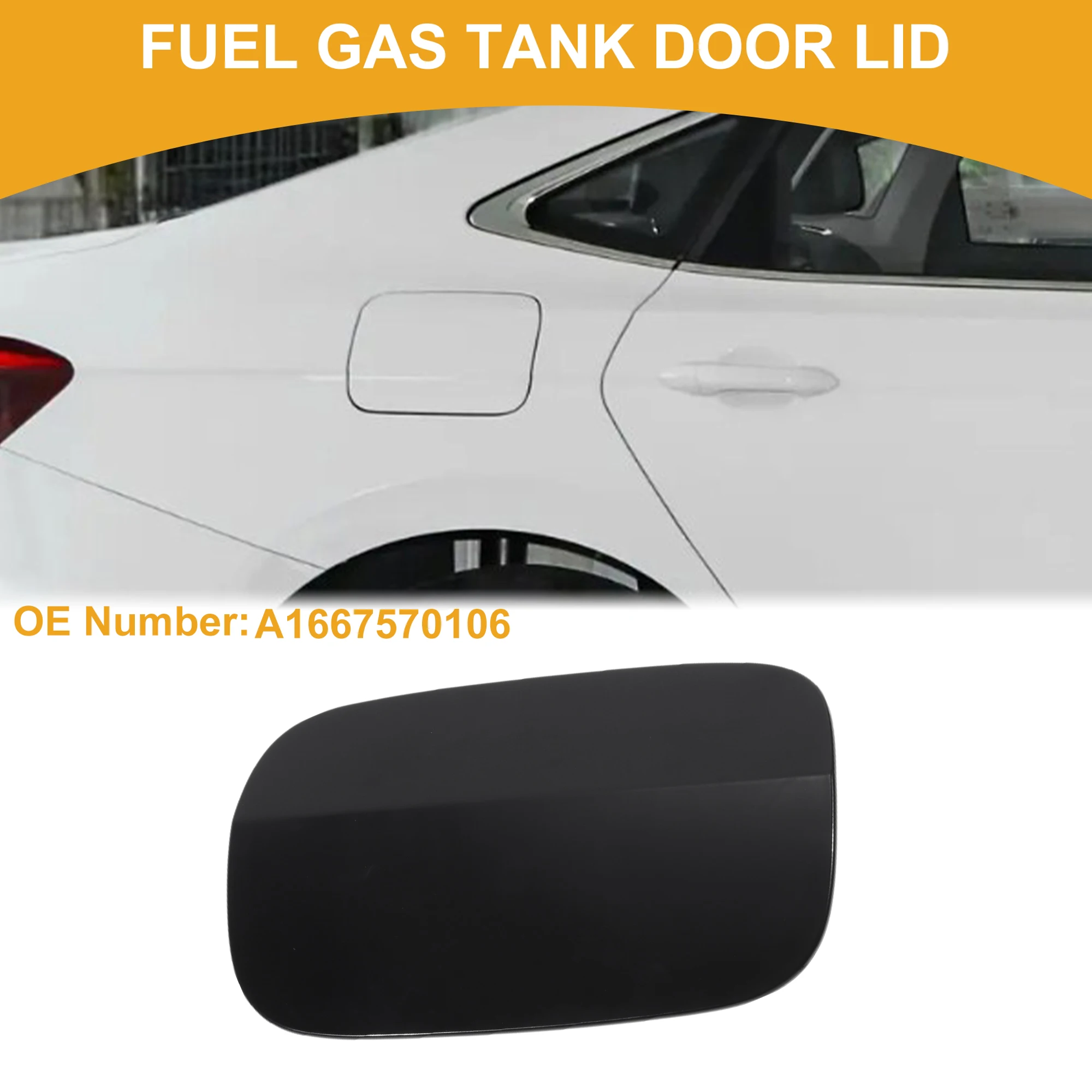 

UXCELL Fuel Tank Door Cap for Mercedes-Benz GLS320 Clip Type No.A1667570106 Primer