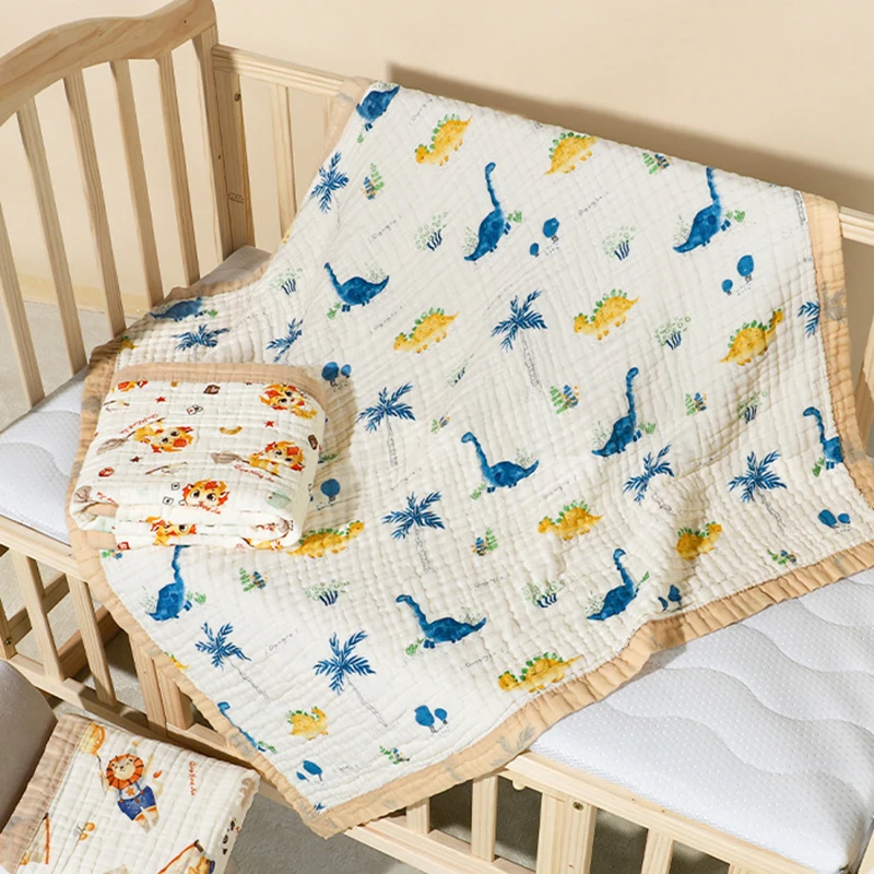 

Newborn baby bath towel six layer pure cotton gauze bath towel Class A soft children's blanket absorbent newborn baby blanket