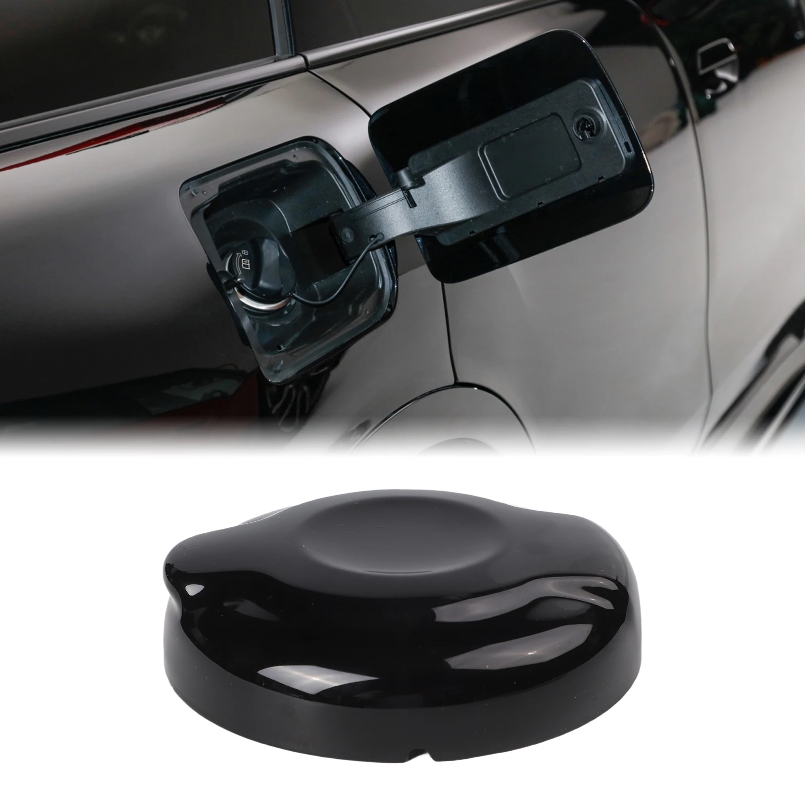 

Fuel Tank Cap Cover for MINI Cooper S JCW F55 F56 F57 Glossy Black Finish Easy Peel Installation for Quick Upgrade