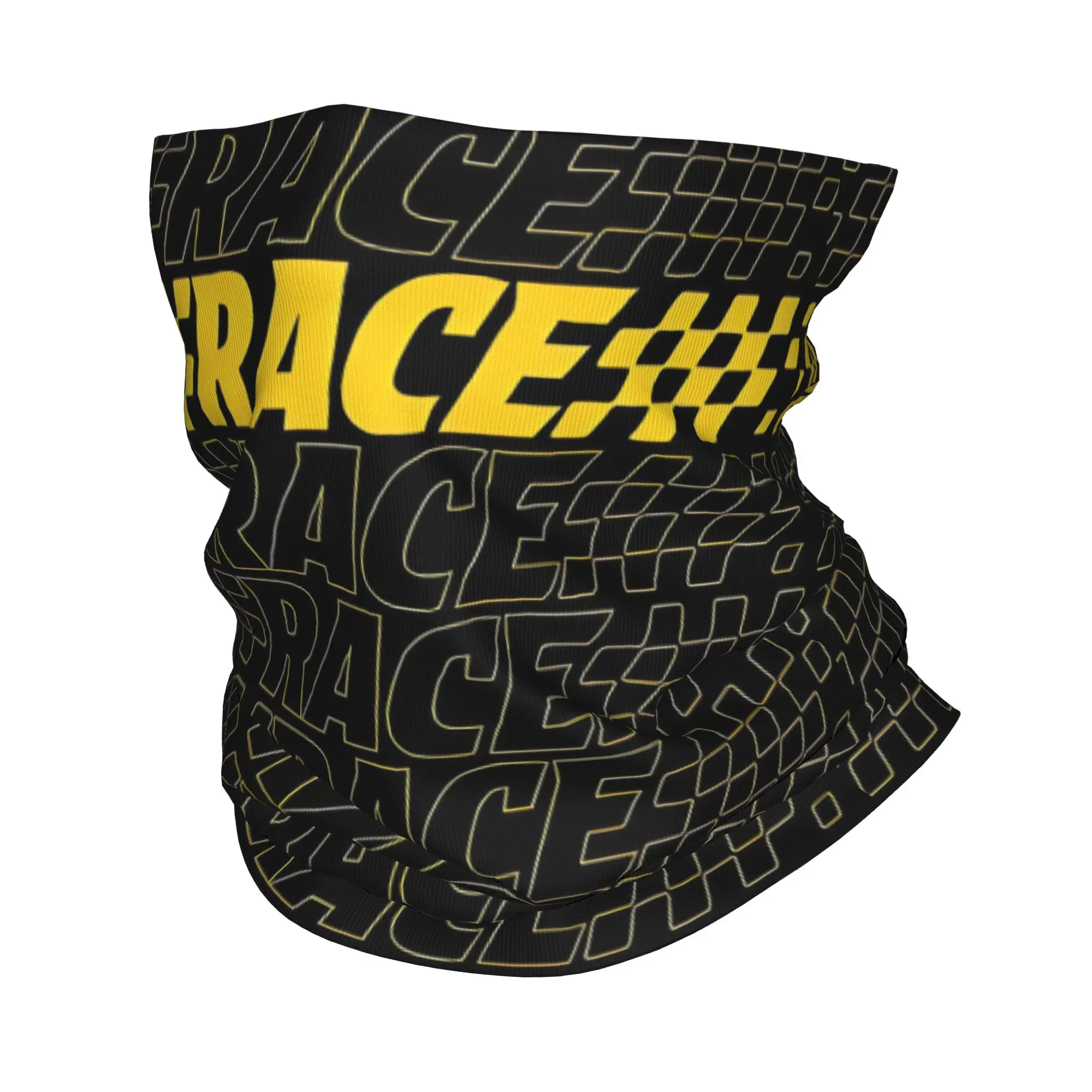 Custom Racing Ready To Race Motors Bandana Neck Gaiter UV Protection Face Scarf Cover Women Men  Headwear Tube Balaclava