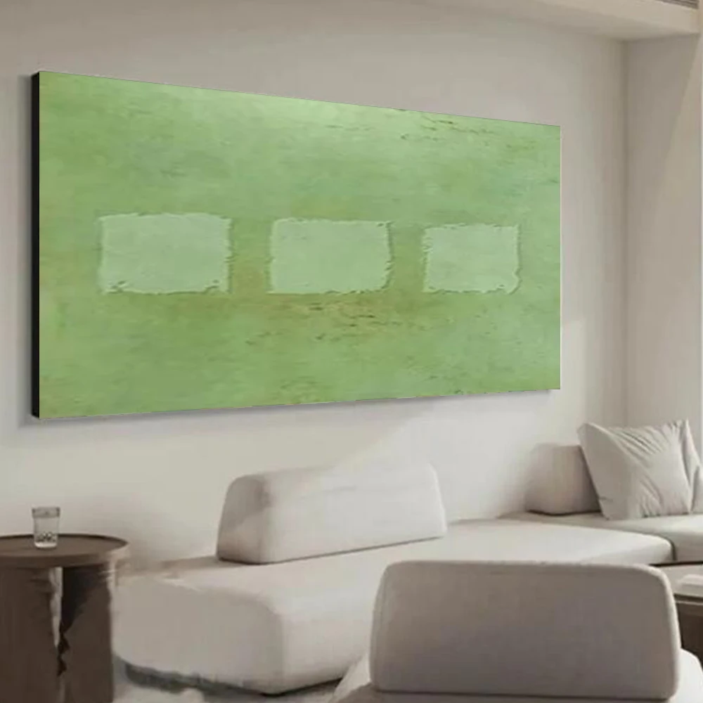 Large Abstract Oil Painting on Canvas - 100% Hand Painted Modern Mural Wall Art for Living Room Home Decor Big Size Picture