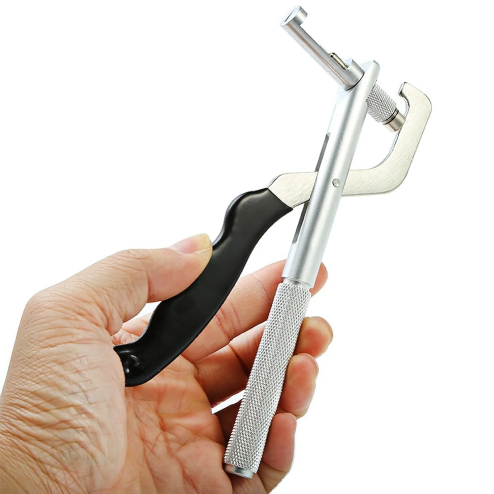 Watch Pins Remover Watchband Strap Adjusting Link Pin Plier with 3PCS 0.8mm Pins Watch Band Lins Pins Plier Puncher Repair Tool