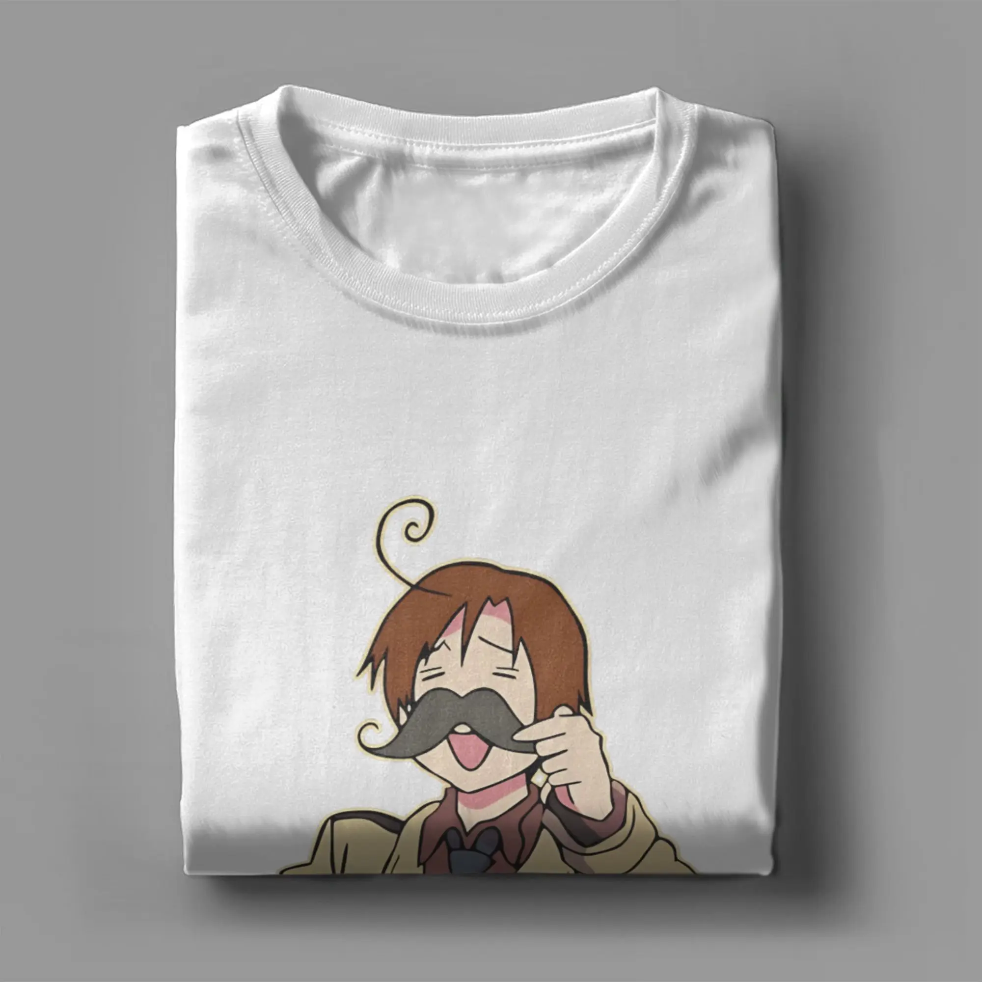 Hetalia: Axis Powers Accessories Unisex T Shirt Cotton Tee Graphic  T-shirt Clothing